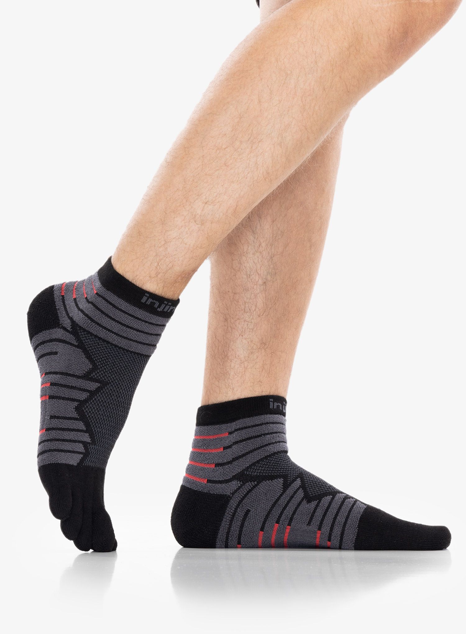 Skarpety biegowe Injinji Ultra Run Mini-Crew - onyx