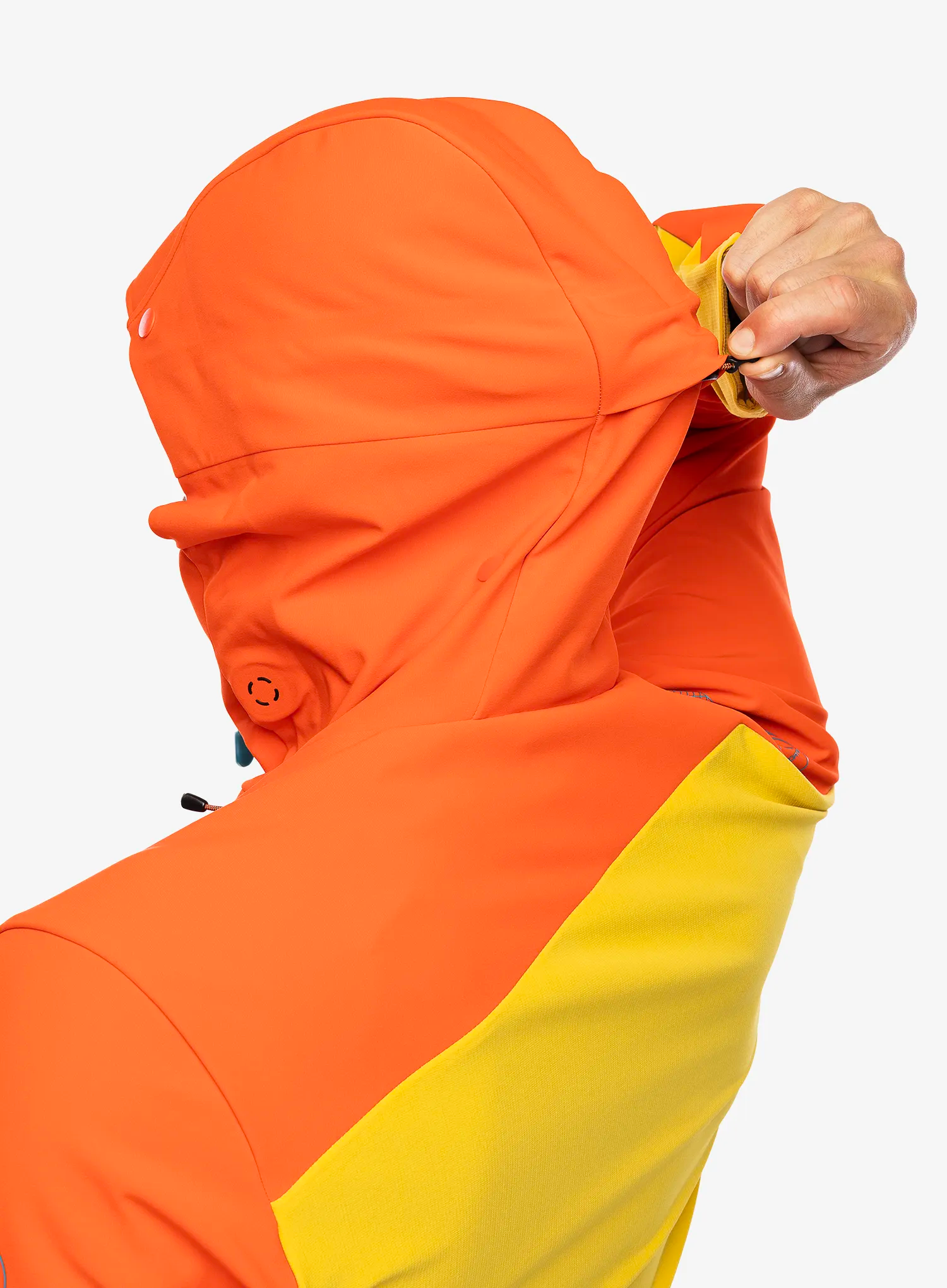 Kurtka softshell La Sportiva Alpine Guide Windstopper Jacket - bamboo/cherry tomato