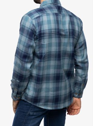 Koszula turystyczna Marmot Fairfax Novelty Light Weight Flannel - arctic navy