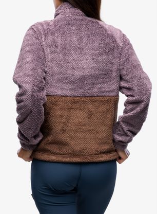 Bluza damska Marmot Homestead Fleece 1/2 Zip - hazy purple/pinecone