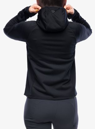 Bluza rozpinana damska Marmot Leconte Fleece Hoody - black