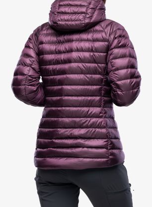 Kurtka puchowa damska Montane Anti-Freeze Hoodie - saskatoon berry
