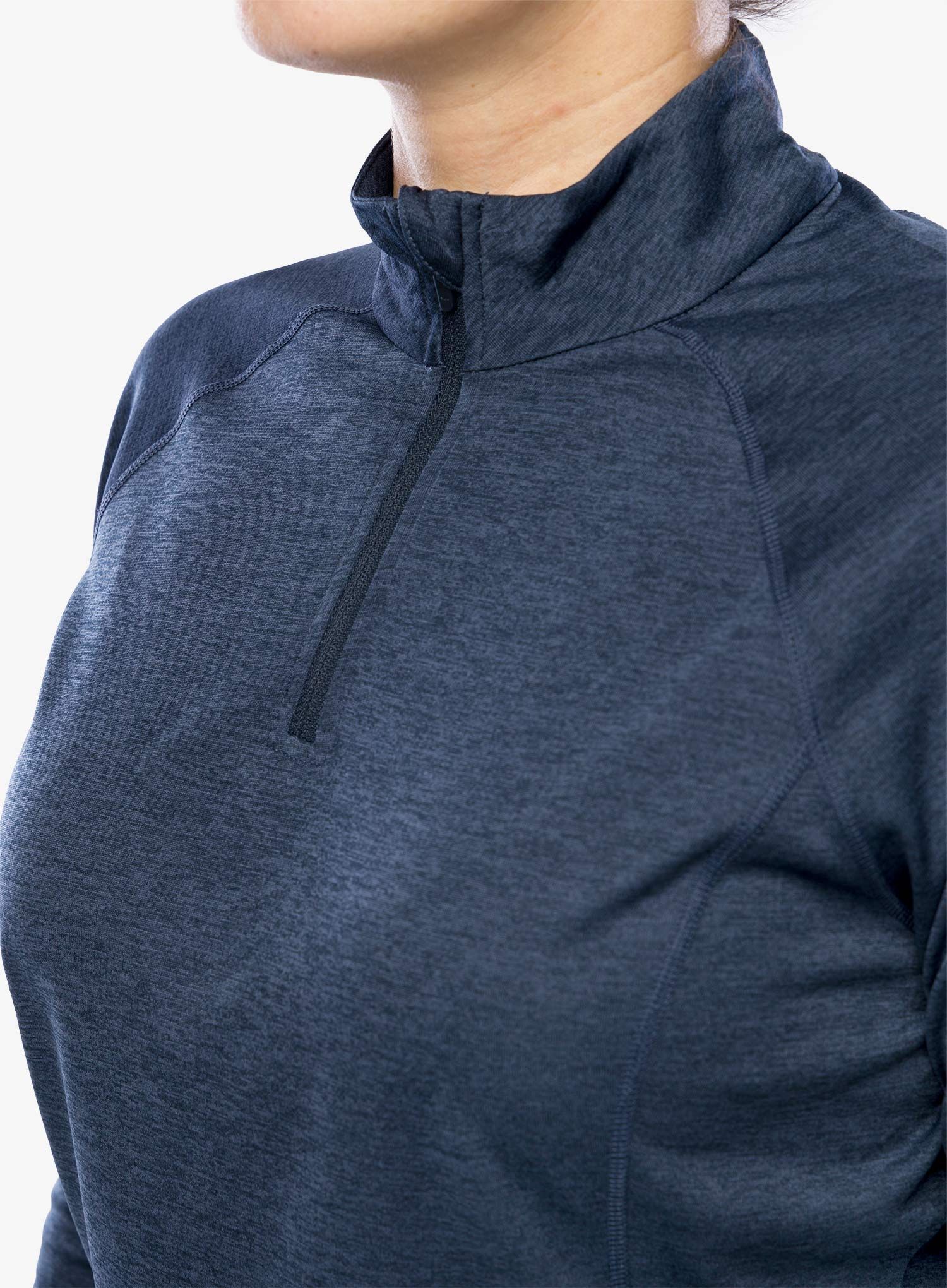 Bluza termoaktywna damska Montane Dart Zip Neck - eclipse blue