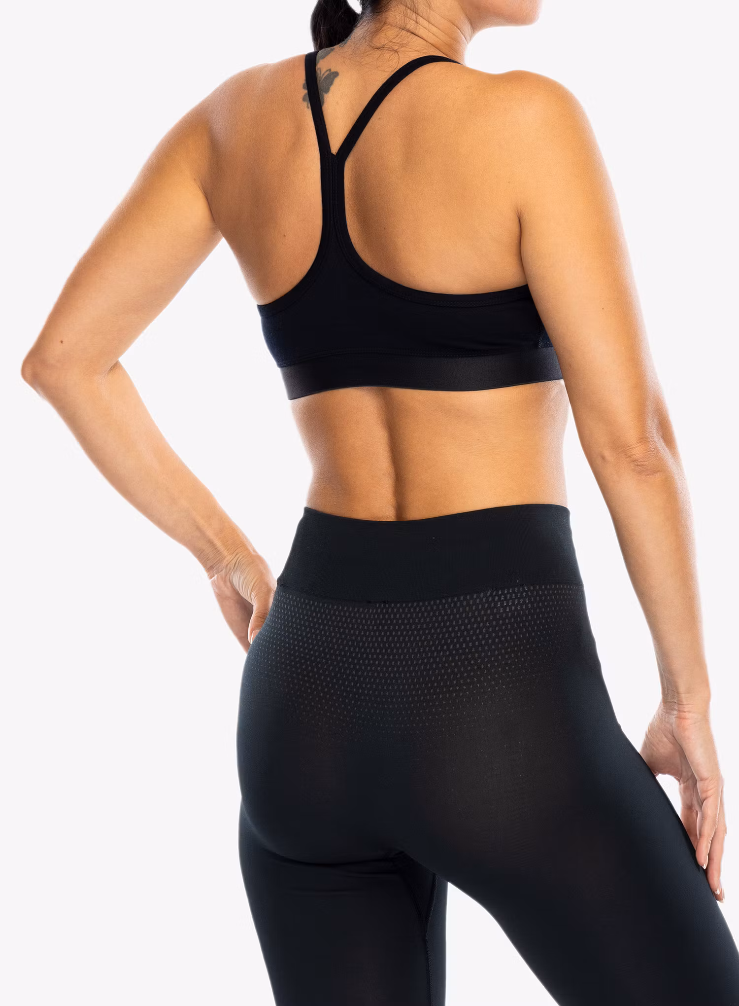 Biustonosz sportowy Odlo Merino Soft Sport Bra - black
