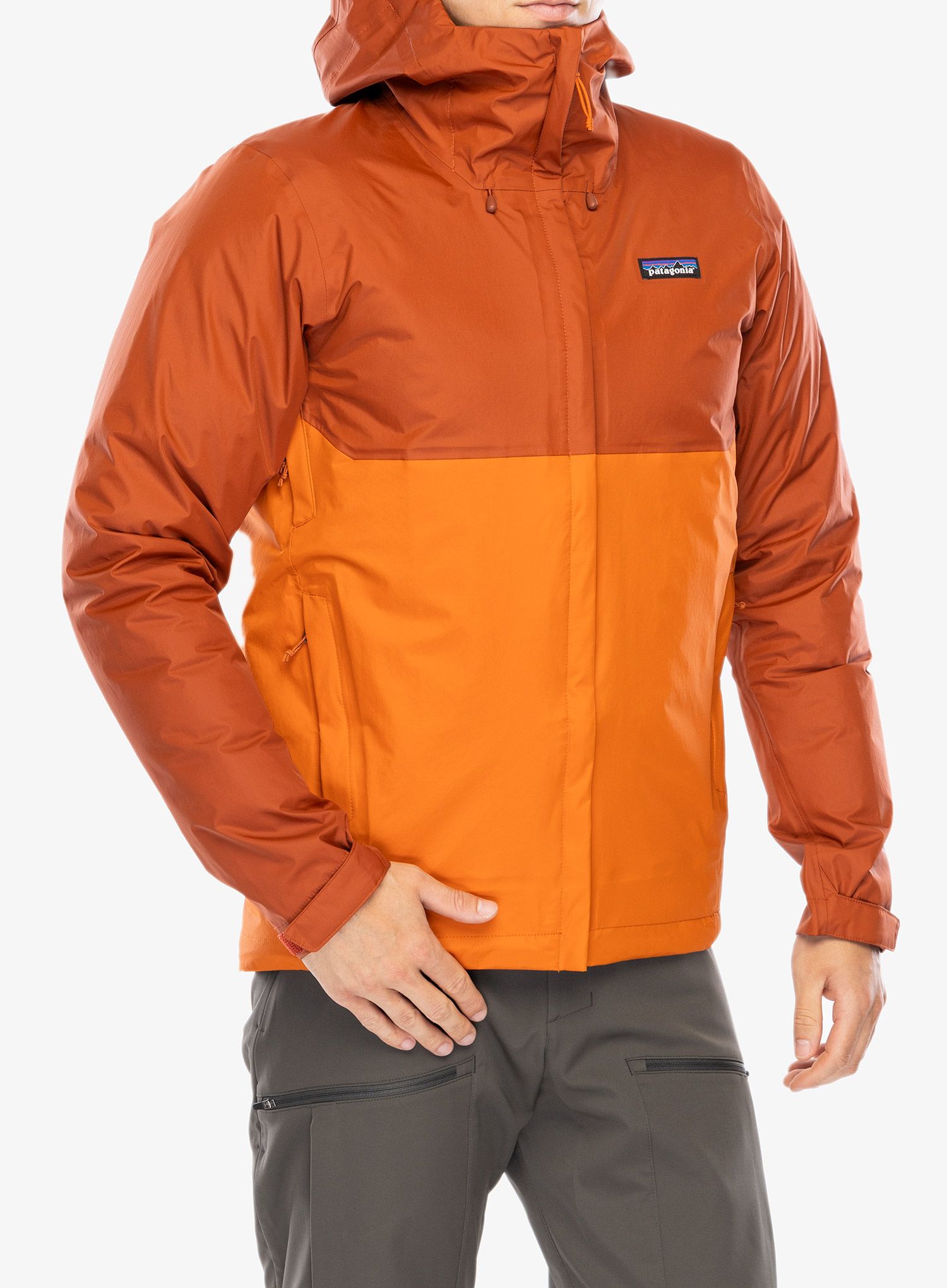 Kurtka z membraną Patagonia Torrentshell 3L Jacket - redtail rust