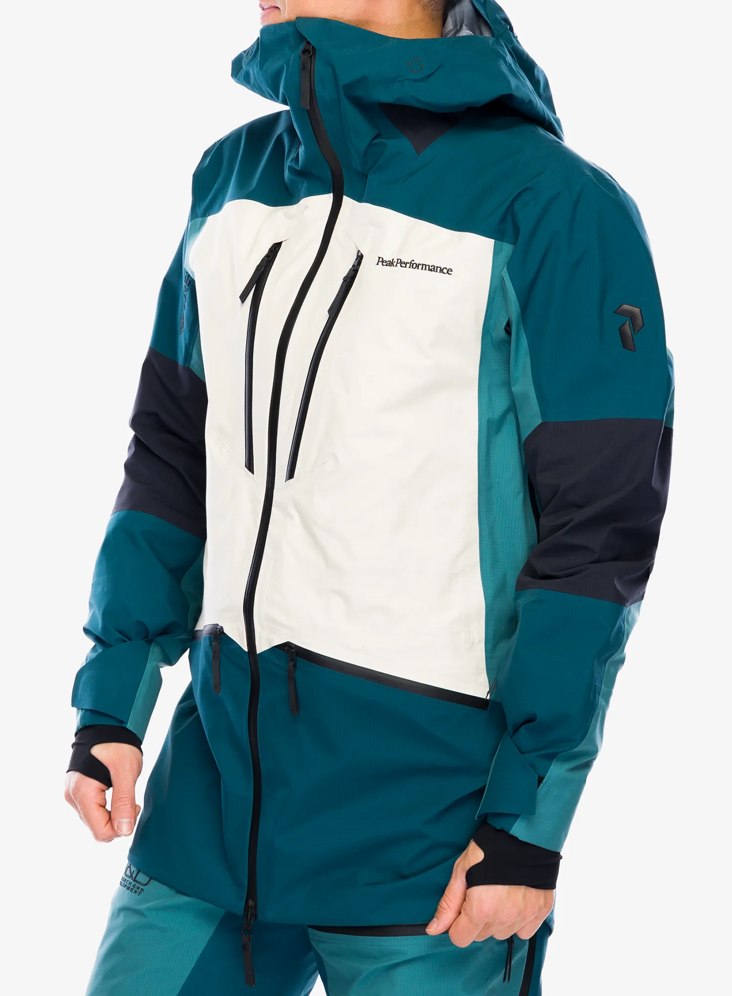 Kurtka narciarska Peak Performance Vertical GORE-TEX Pro Jacket - infinity teel
