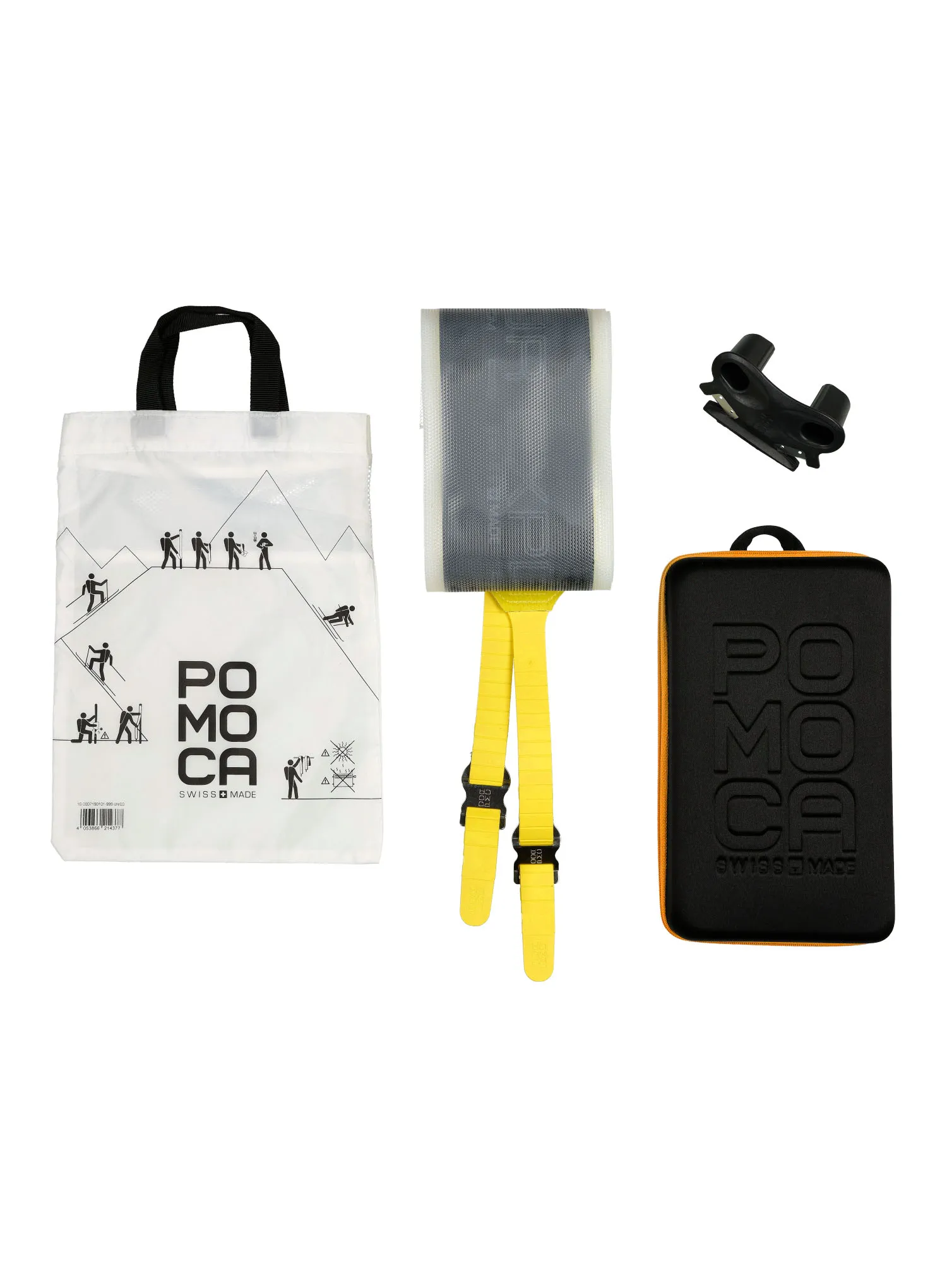 Foki skiturowe Pomoca Ready2Climb Tour Explore 130 mm - yellow