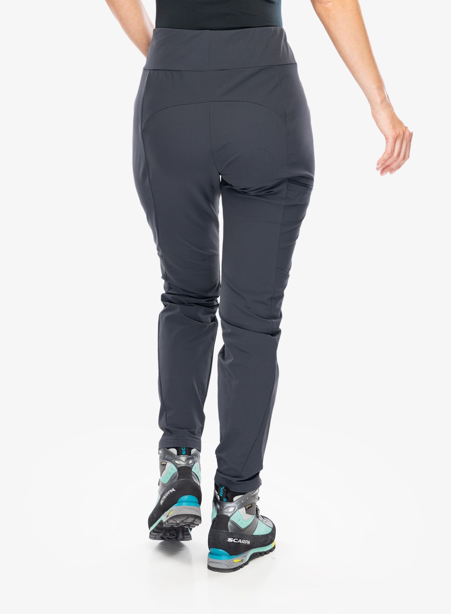 Spodnie softshell damskie Rab Elevation Pants - beluga