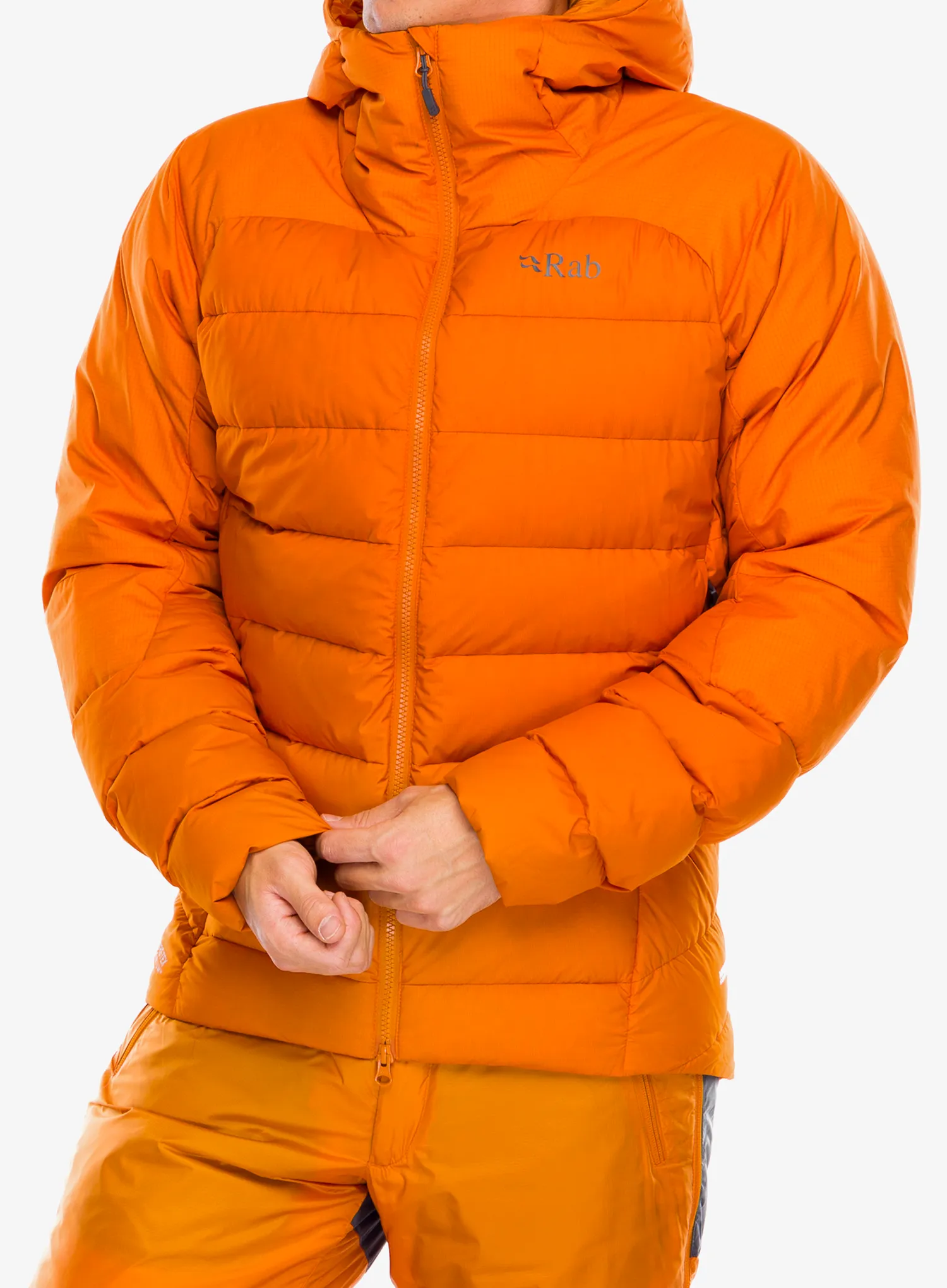 Kurtka puchowa Rab Infinity Alpine Jacket - marmalade