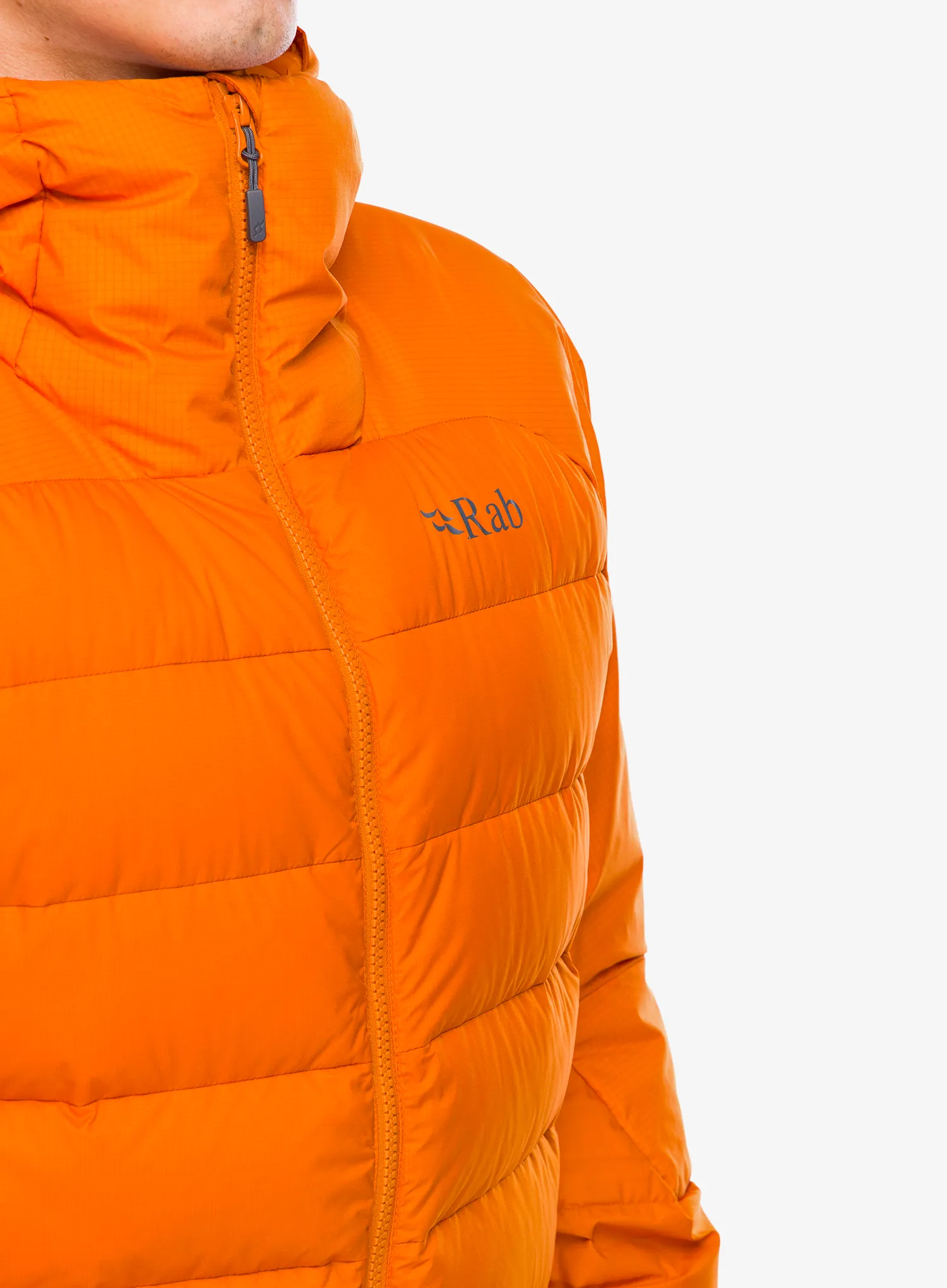 Kurtka puchowa Rab Infinity Alpine Jacket - marmalade