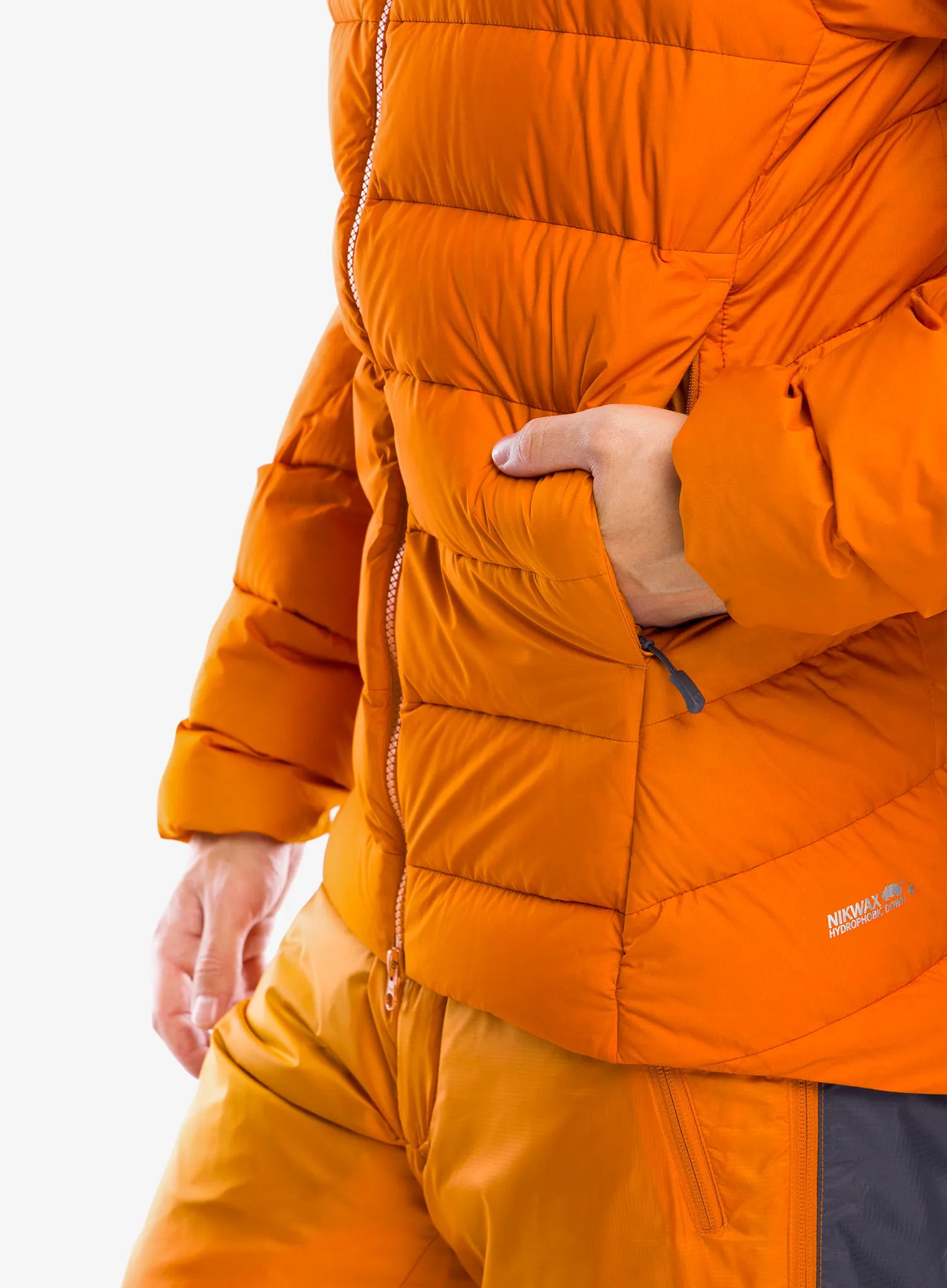 Kurtka puchowa Rab Infinity Alpine Jacket - marmalade