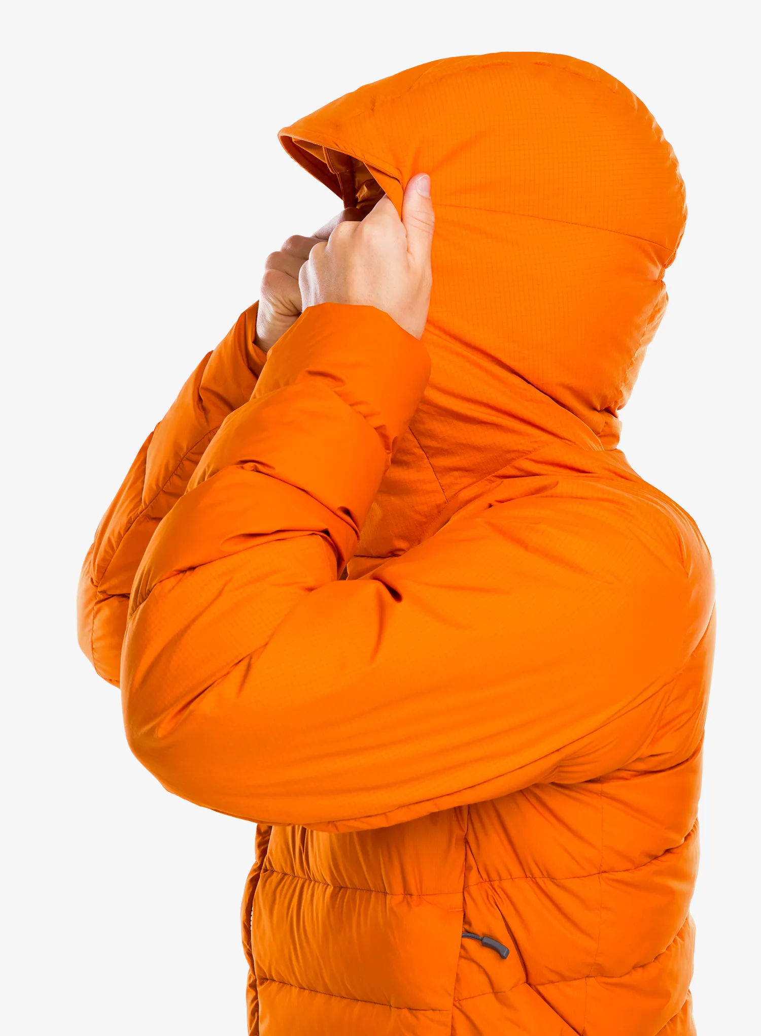 Kurtka puchowa Rab Infinity Alpine Jacket - marmalade