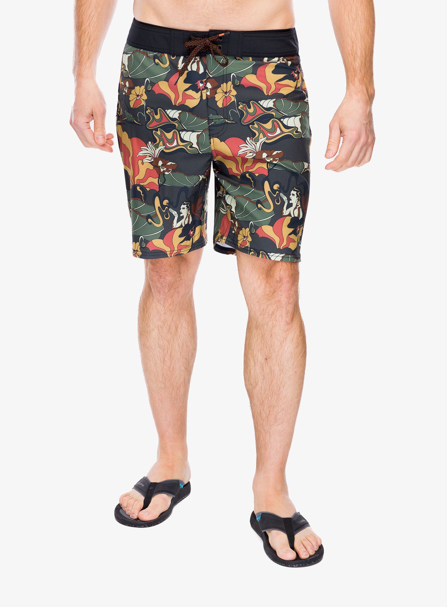Spodenki Rip Curl Mirage Postcards - black