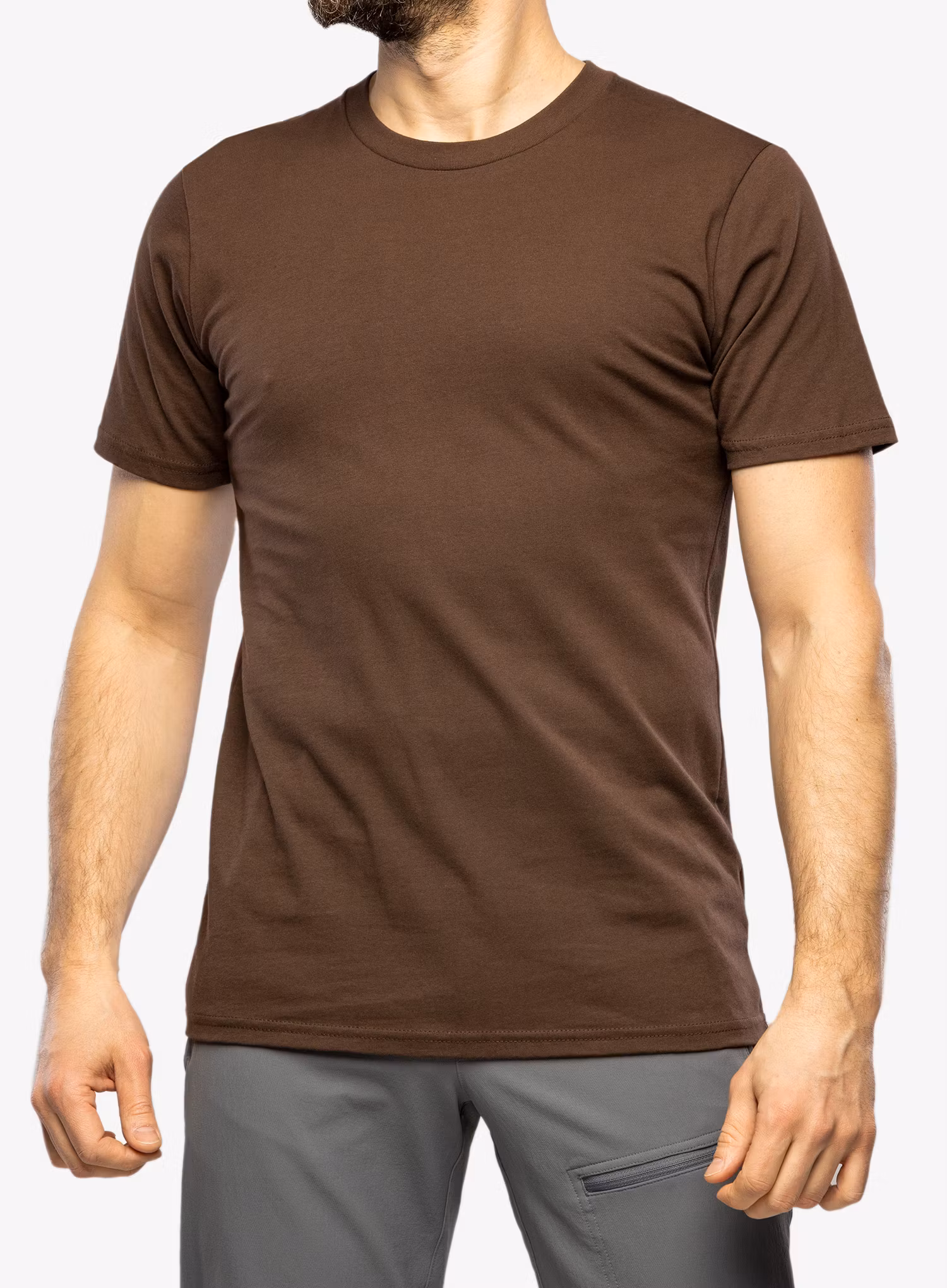 Koszulka bawełniana męska Royal Robbins Sunset Tee SS – java