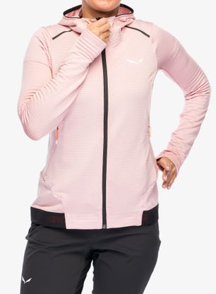 Bluza trekkingowa damska Salewa Pedroc PL Hooded Jacket - zephyr