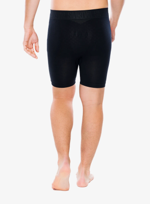 Bokserki termoaktywne Smartwool Intraknit 6 Boxer Brief Boxed - black/charcoal