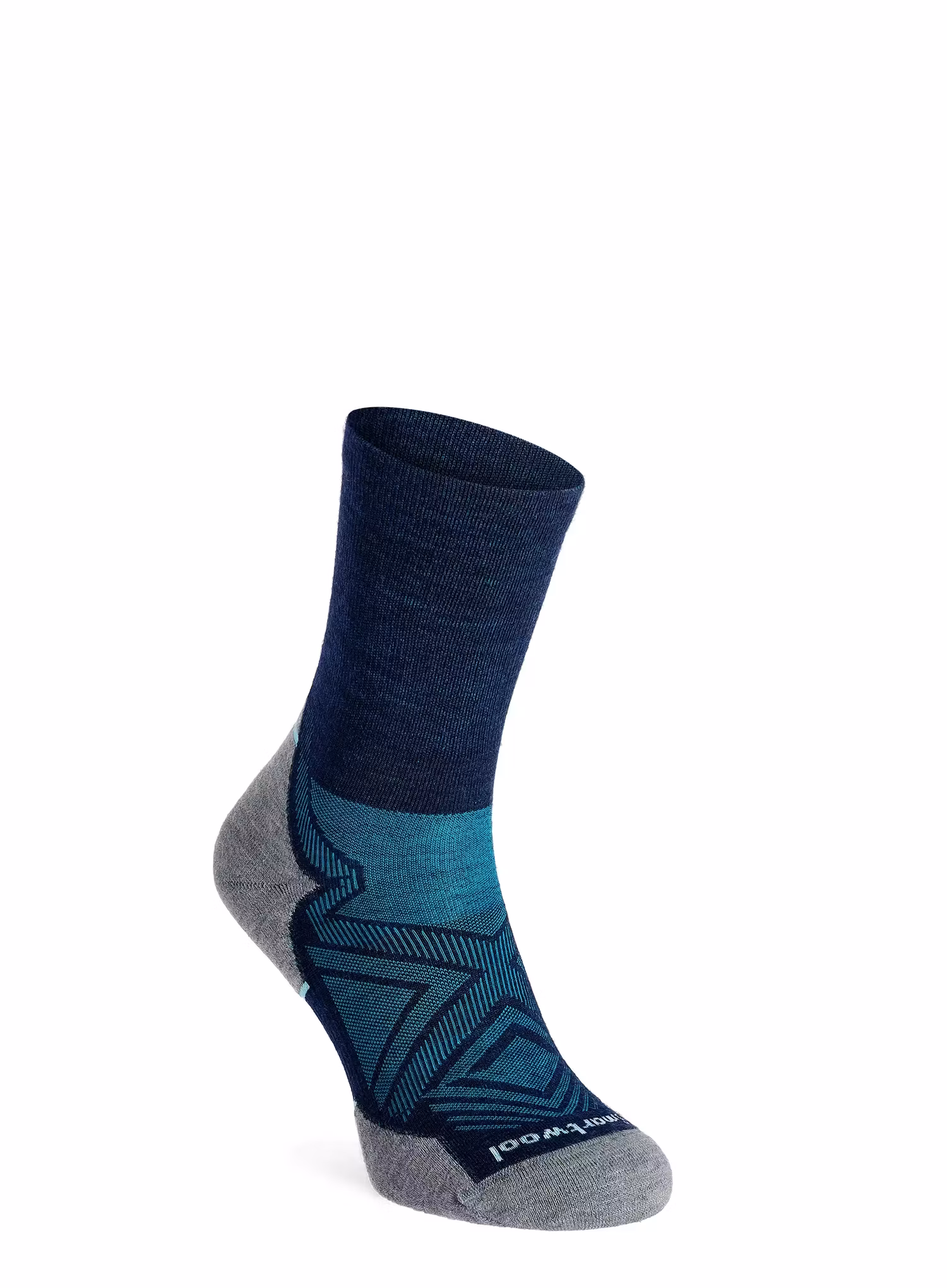 Skarpety biegowe Smartwool Run Targeted Cushion Mid Crew Socks - deep navy