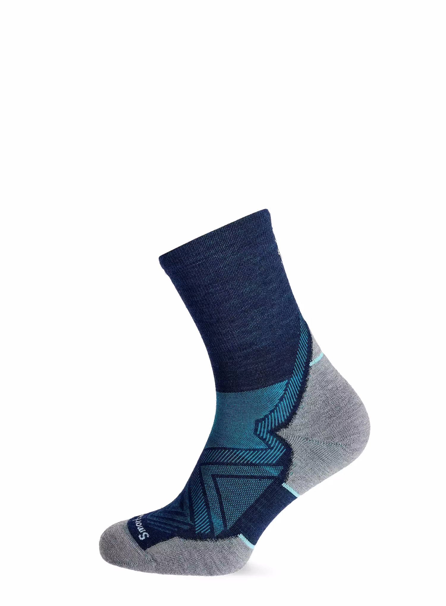 Skarpety biegowe Smartwool Run Targeted Cushion Mid Crew Socks - deep navy