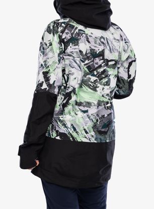 Kurtka damska The North Face Summit Verbier FUTURELIGHT Jacket - print/blk