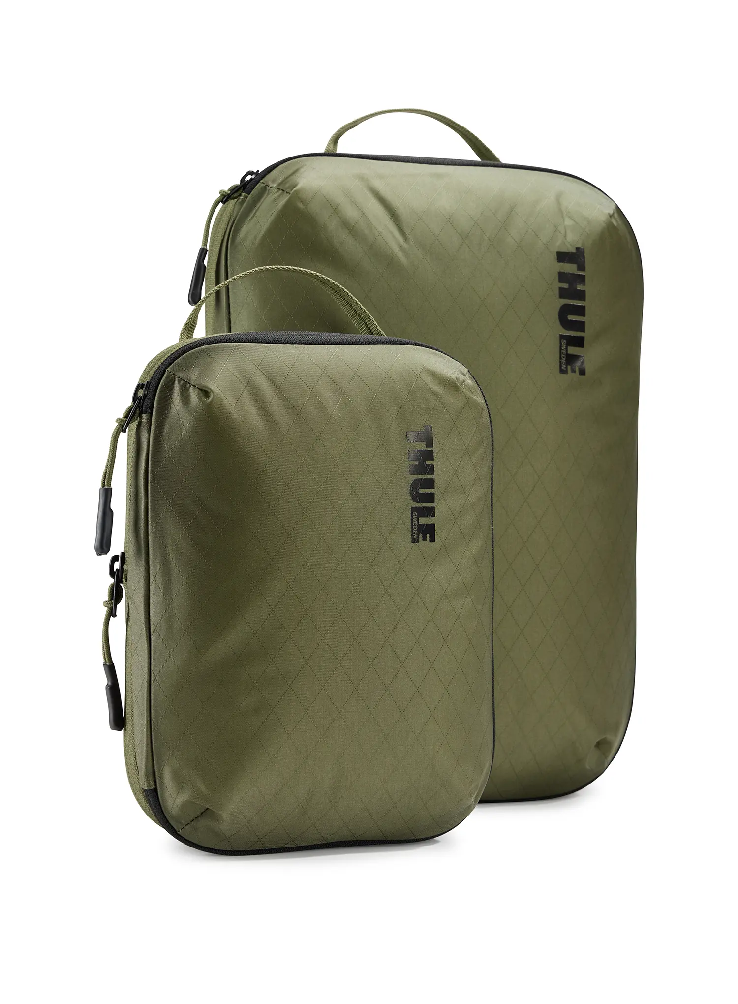 Zestaw organizerów Thule Compression Cube Set - soft green