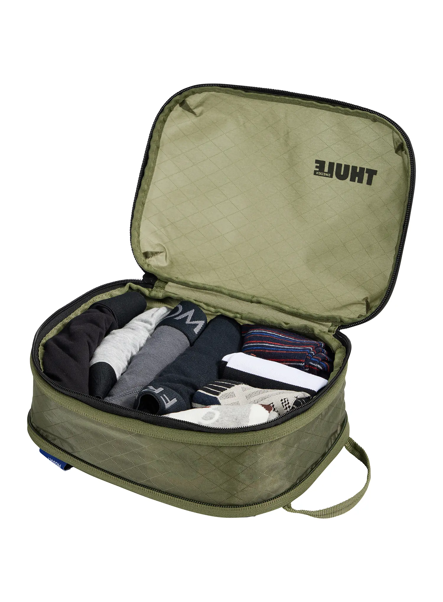 Zestaw organizerów Thule Compression Cube Set - soft green