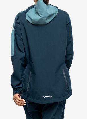 Kurtka przeciwdeszczowa damska Vaude Moab Rain Jacket II - dark sea uni