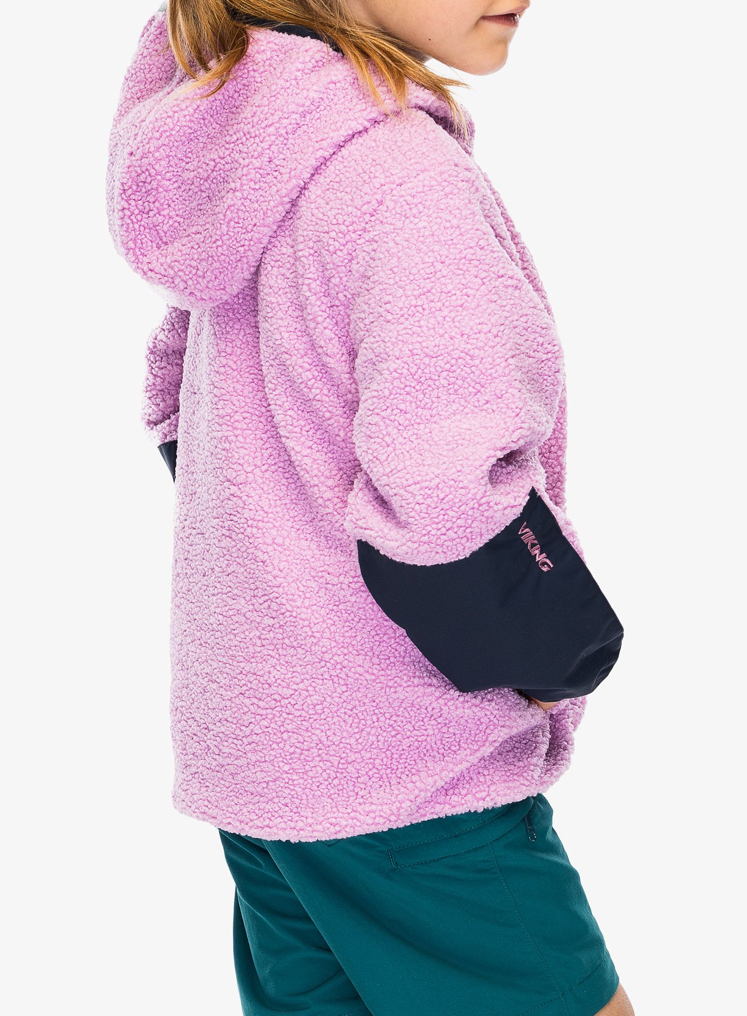 Kurtka dziecięca Viking Play Reversible Pilejacket - lavender