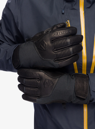 Rękawice narciarskie Ziener Ganzenberg AS AW - grey iron