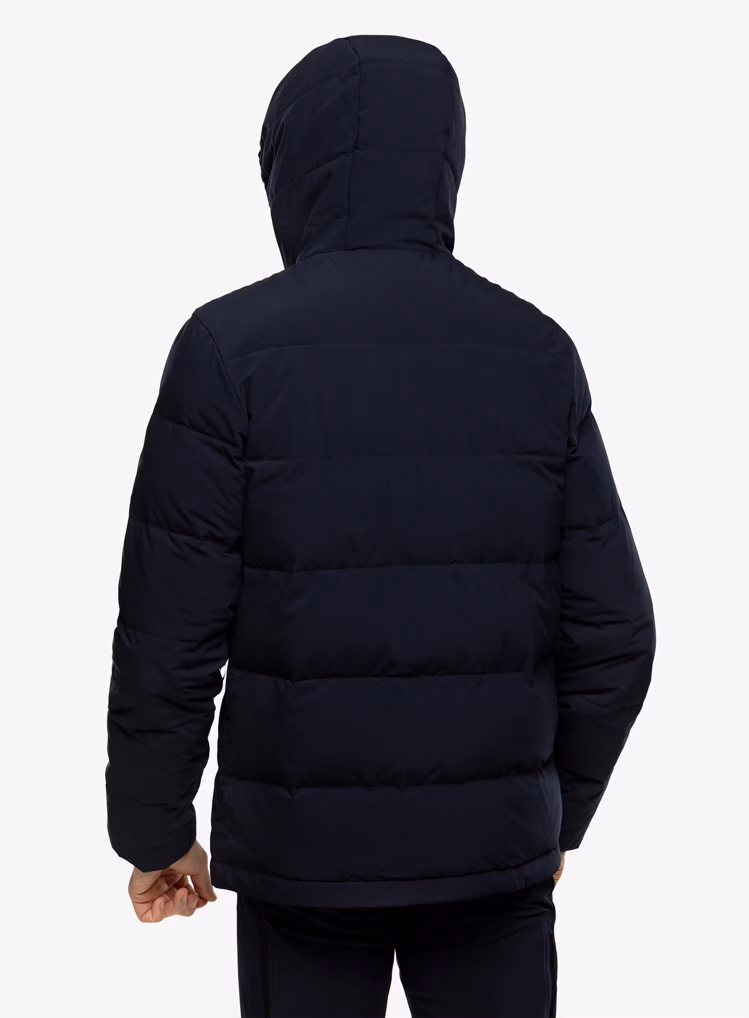 Kurtka puchowa adidas Helionic Hooded Jacket - legend ink