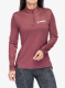 Bluza damska adidas TERREX Multi Half-Zip LS Tee - quiet crimson
