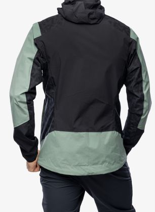 Kurtka przeciwdeszczowa adidas TERREX Xperior Hybrid RAIN.RDY Jacket - silver green/black