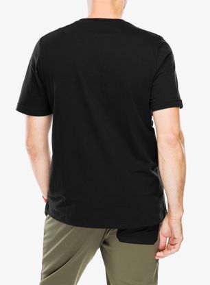 Koszulka bawełniana adidas TERREX Classic Logo Tee - black