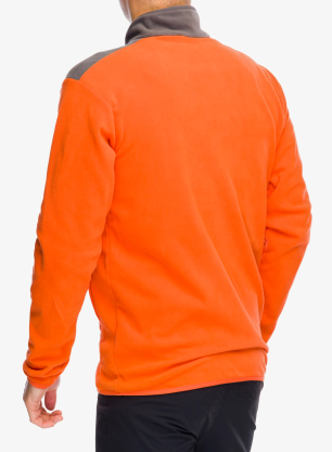 Bluza polarowa adidas TERREX Multi Full Zip Fleece Jacket - semi impact orange/charcoal