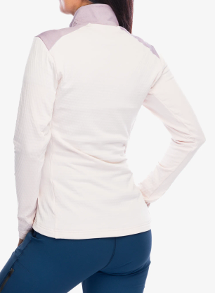 Bluza damska adidas TERREX Multi Light Fleece Full Zip Jacket - putty mauve/preloved fig