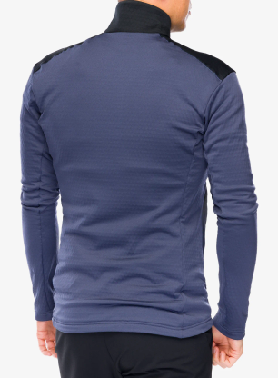 Bluza polarowa adidas TERREX Multi Light Fleece Full Zip Jacket - shadow navy/black