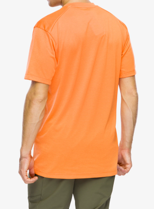 Koszulka szybkoschnąca adidas TERREX Multi Tee - semi impact orange