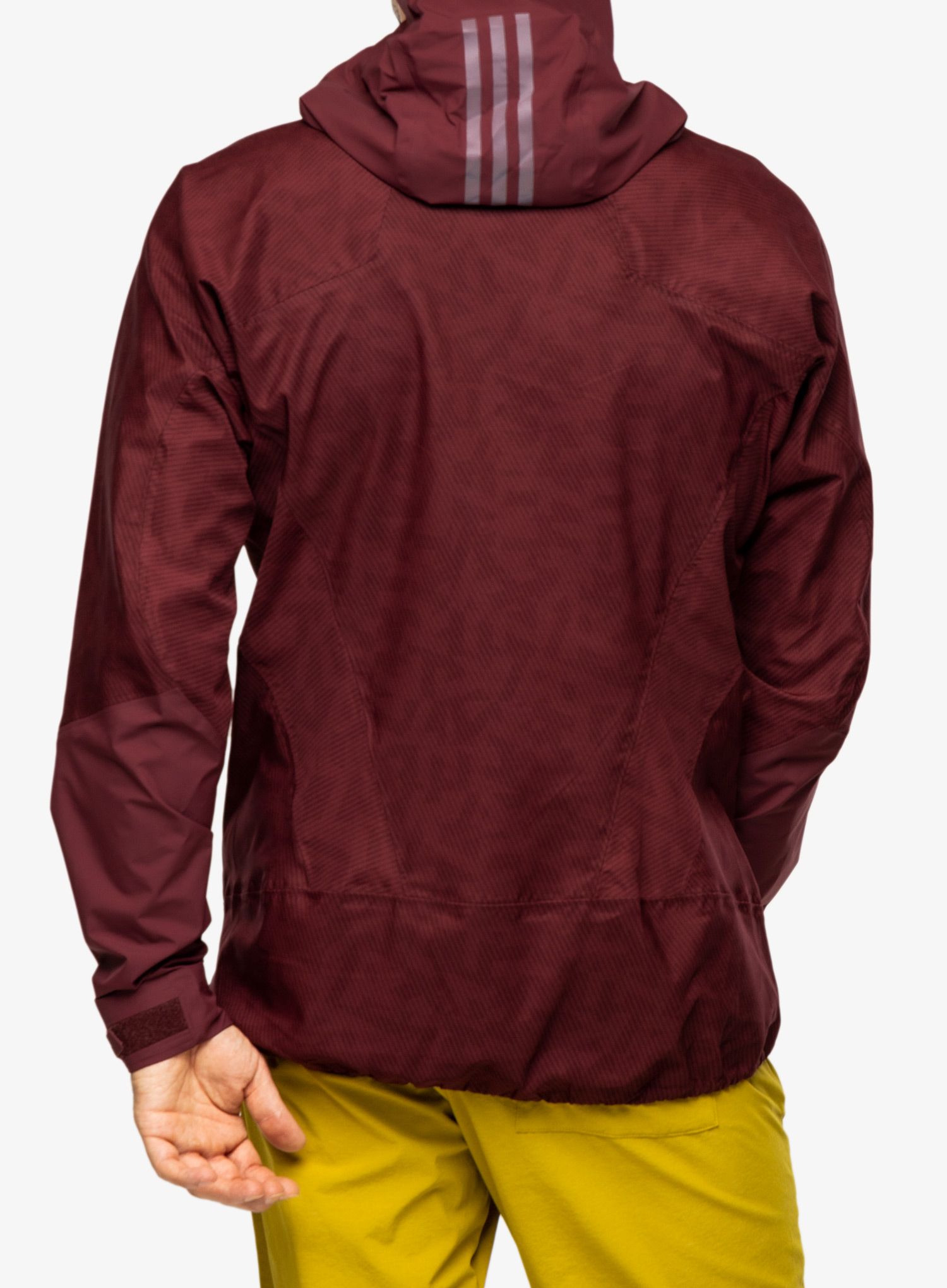 Kurtka przeciwwiatrowa adidas TERREX Primeknit - shadow red