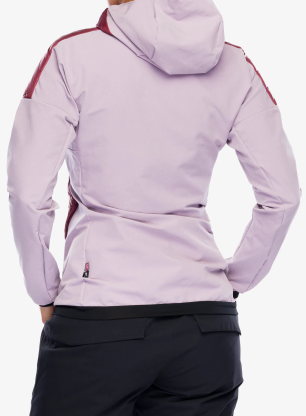 Kurtka hybrydowa damska adidas TERREX Xperior Varilite Hybrid PrimaLoft Jacket - preloved fig/quiet crimson