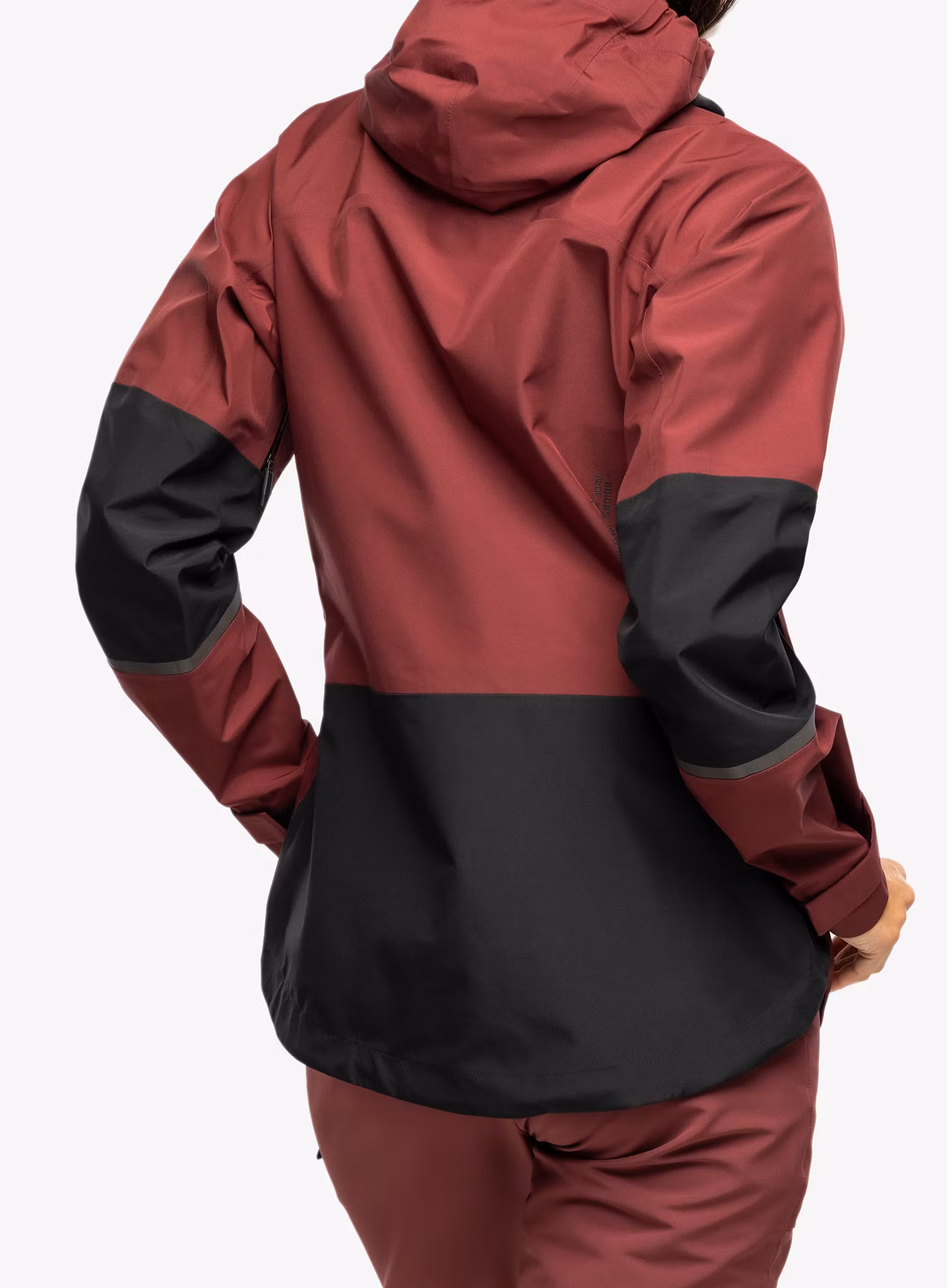 Kurtka z membraną damska adidas TERREX Xploric GORE-TEX Rain Jacket - shadow red/black