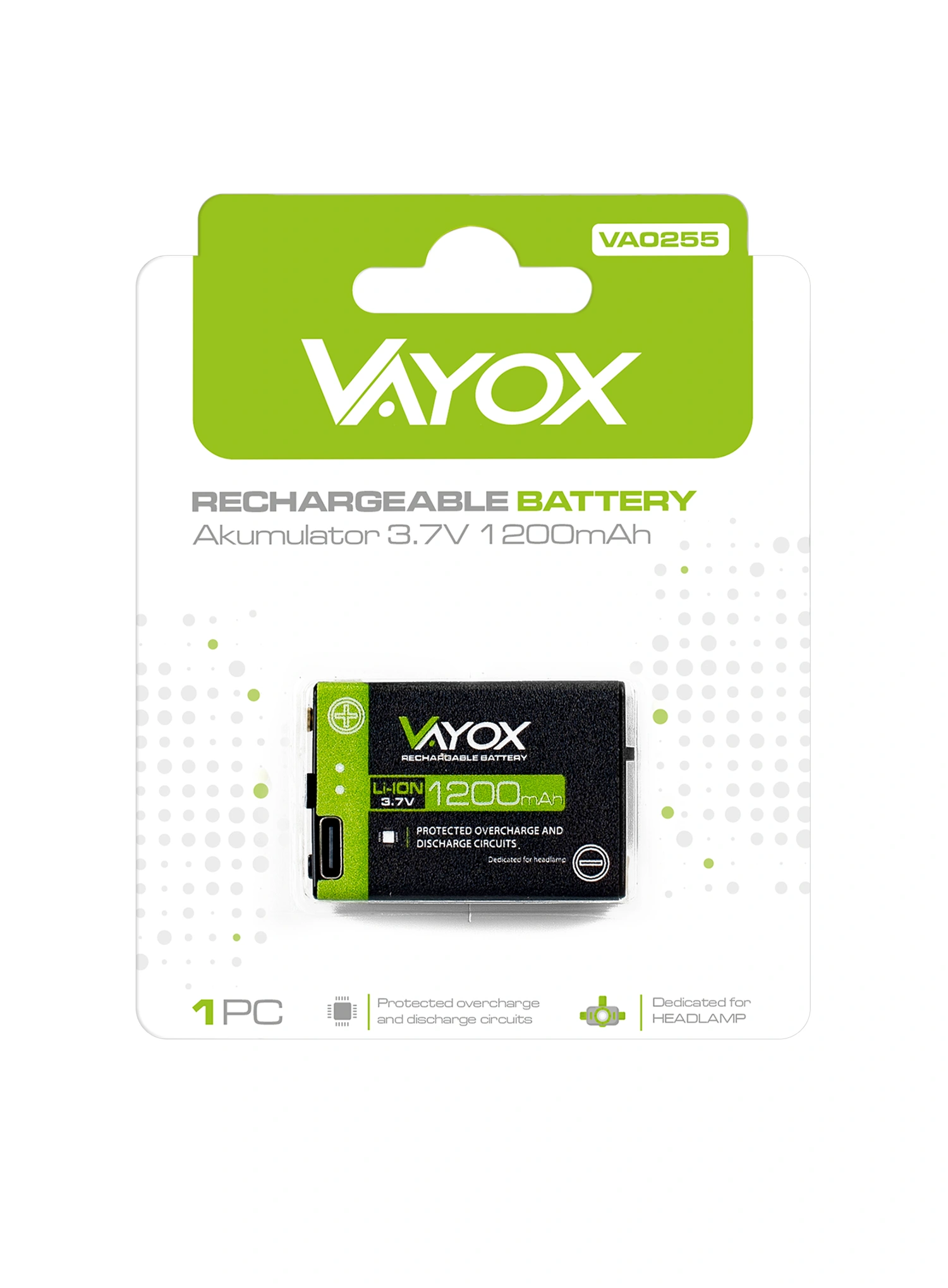 Akumulator Vayox VA0255