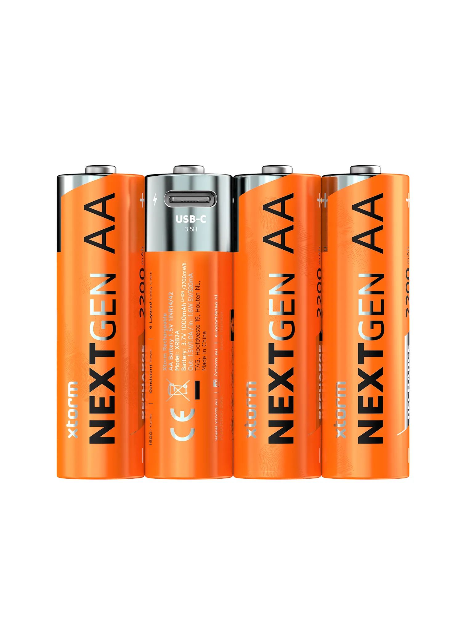 Xtorm NexGen AA USB-C 4 Pack
