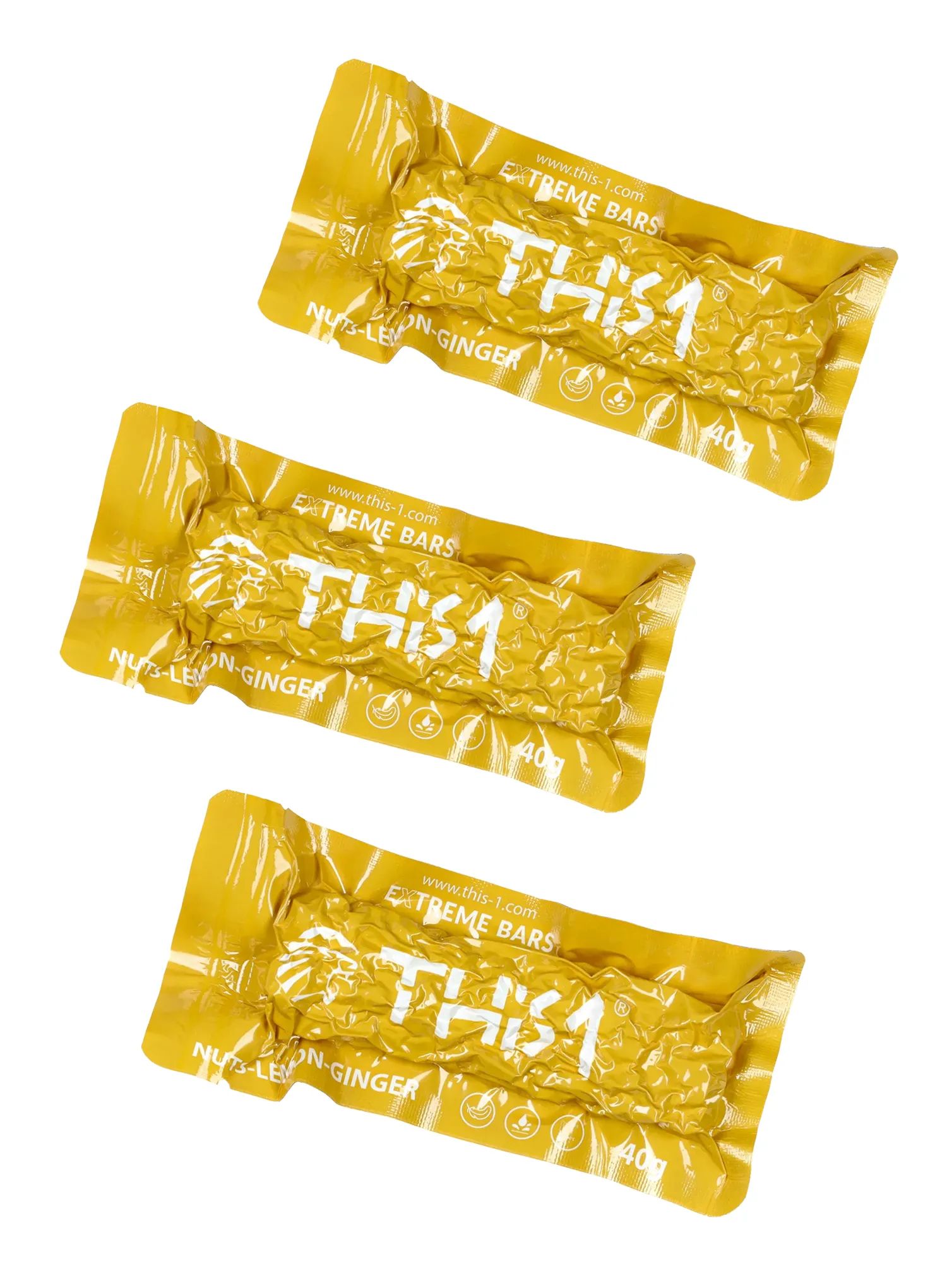 This-1 Energy 3 pack - nuts/lemon/ginger