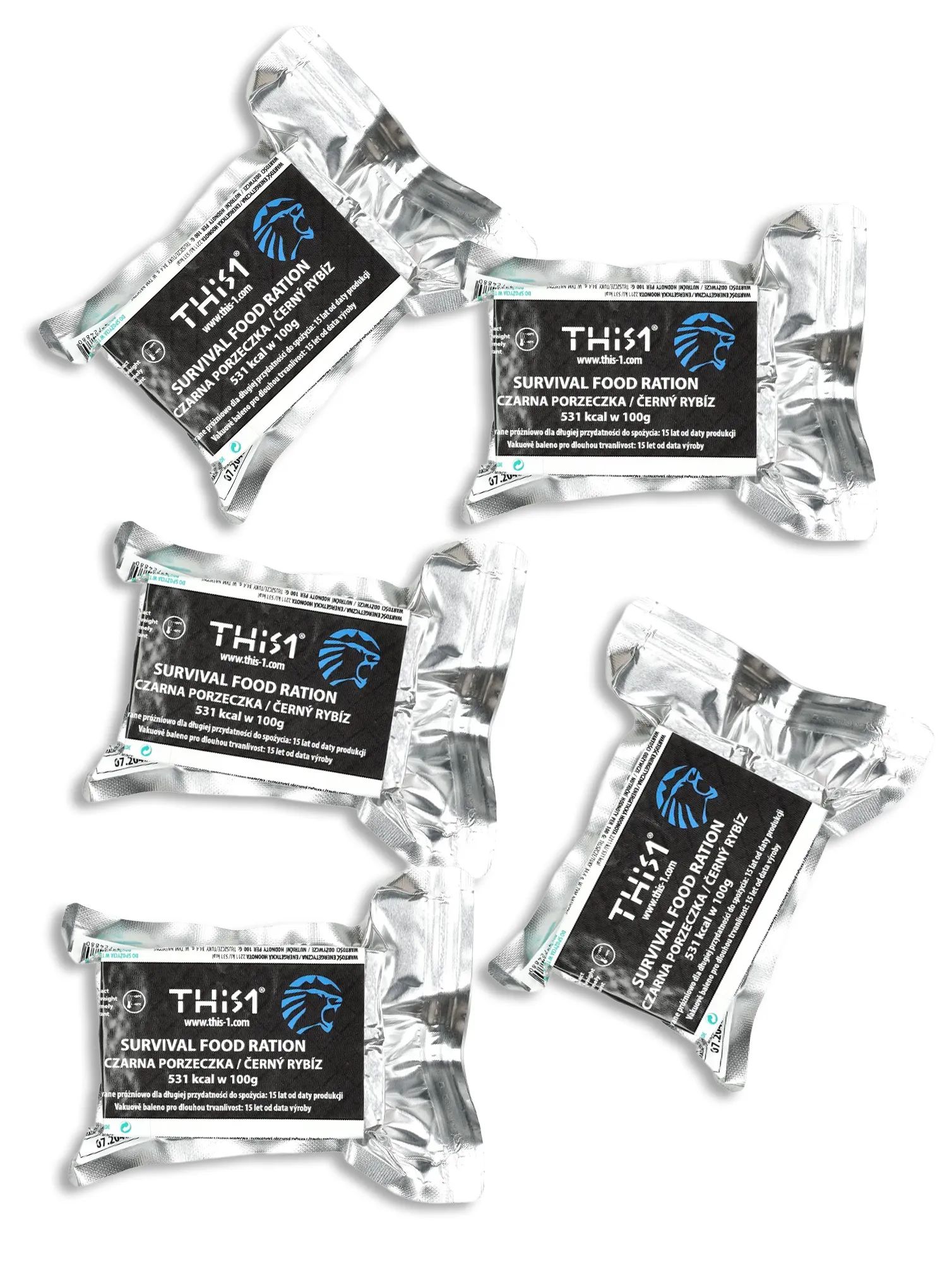 This-1 Survival Bar 5 pcs - nuts/black currant
