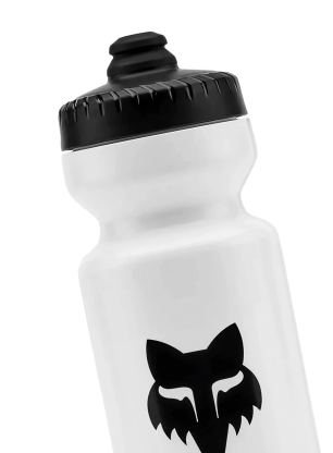 Bidon rowerowy Fox 22 Oz Purist Bottle Hello Future (650 ml) - clear