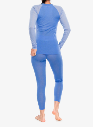 Bielizna termoaktywna damska Kari Traa Kaia Set - sea