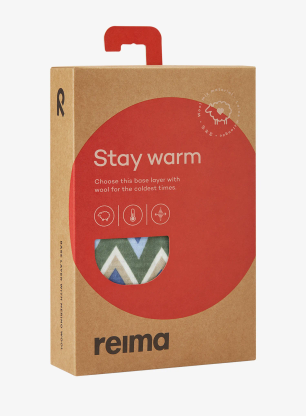 Bielizna termoaktywna dla dzieci Reima Taitoa - green clay