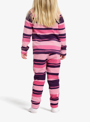 Bielizna termoaktywna dla dziewczynki Didriksons Jadis Pr Set 4 - trails pink