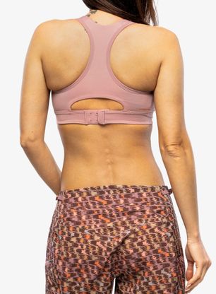 Biustonosz sportowy Patagonia Wild Trails Sports Bra - evening mauve