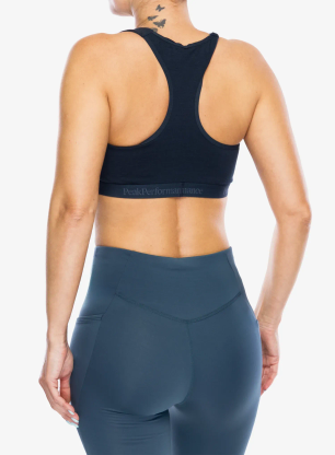 Biustonosz sportowy Peak Performance Magic Top - blue shadow