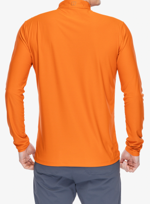 Bluza bez kaptura Berghaus 24/7 Tech Tee LS HZ - blazing fire